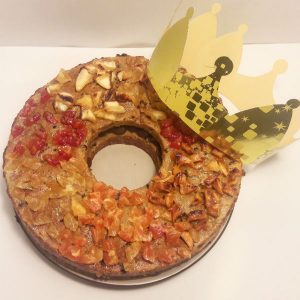 Roscón de Reyes (sin cereales, sin gluten, sin azúcar)