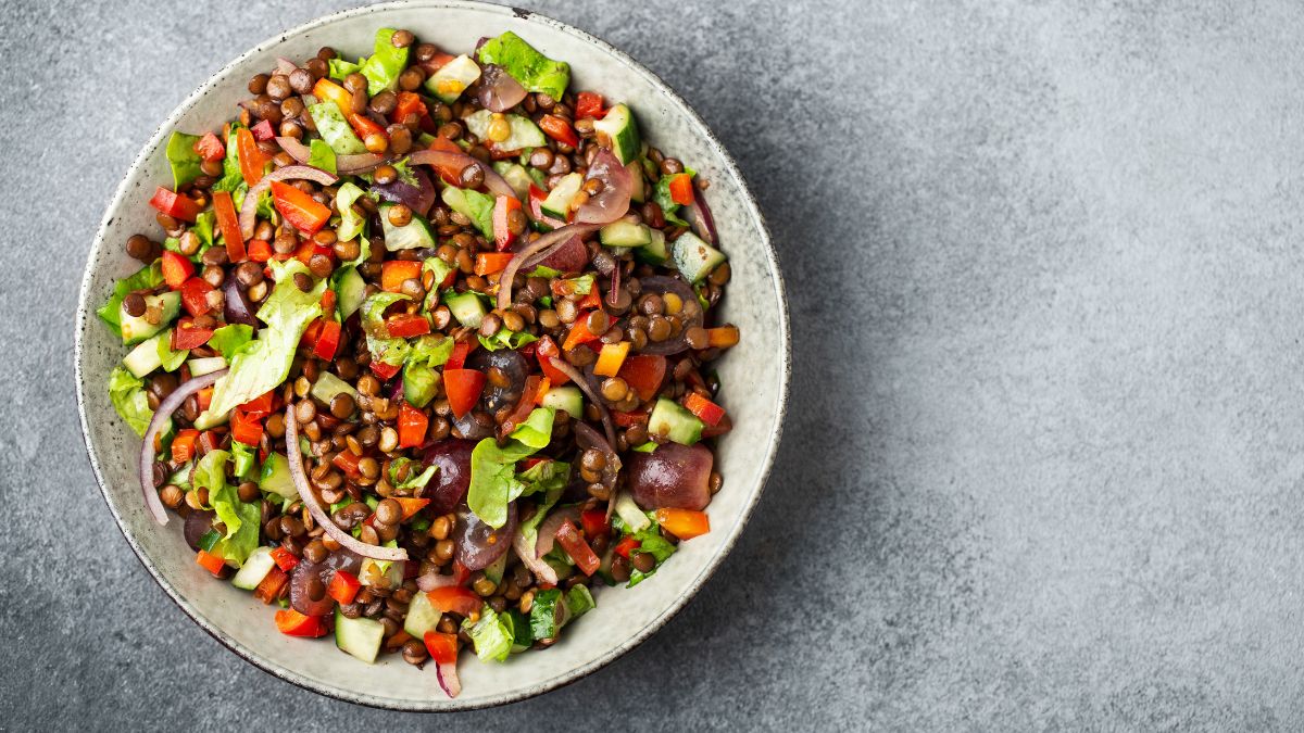 ensalada de lentejas