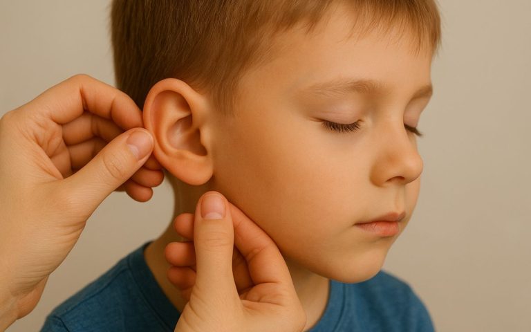 oreja niños